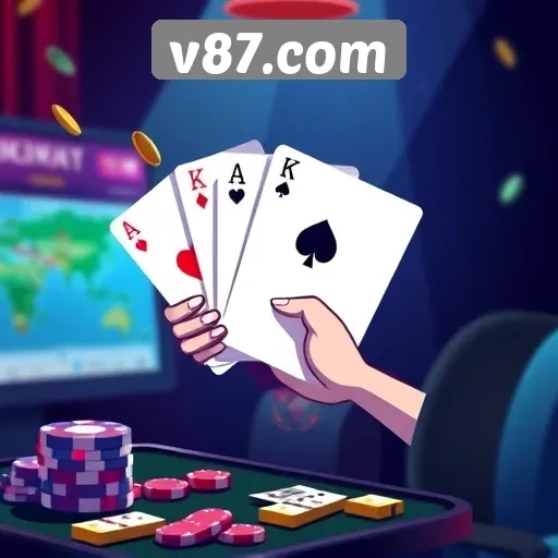 Cara Mendaftar dan Bermain di V87com